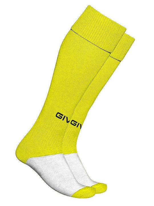 Givova Calza Calcio Футболни Чорапи Жълти 1 Чифт