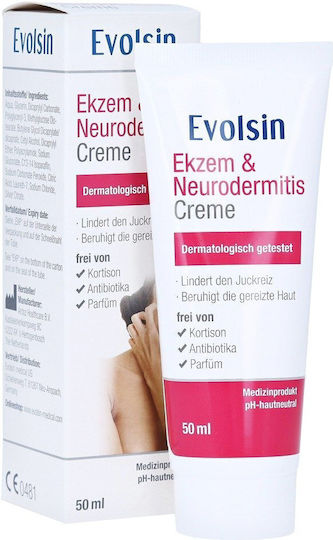 Evolsin Cremă pentru Psoriazis și Dermatită Atopică 50ml