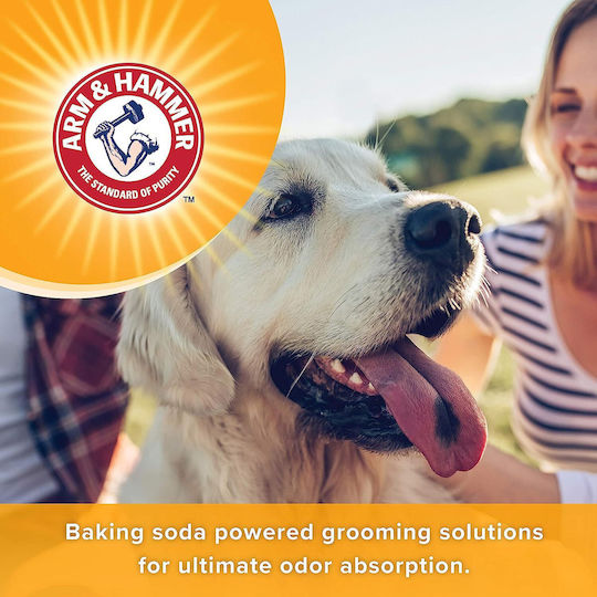 Șampon Balsam 2 În 1 Pentru Câini Arm & Hammer Curățare Eficientă Bicarbonat De Sodiu Fără Lacrimi Aromă De Castravete 591 Ml