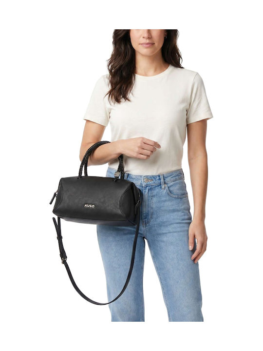 Leather Women's Tote Bag Black