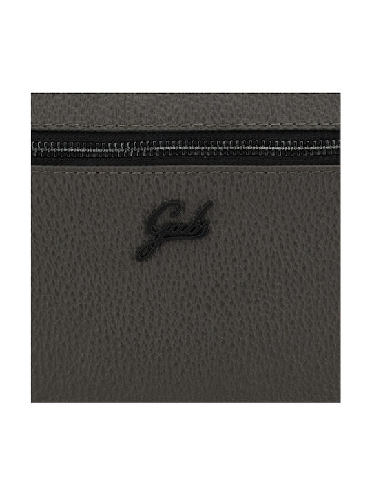 Beyonce Größe F/W 26-27 Leder Damen Schulter Tasche Grau