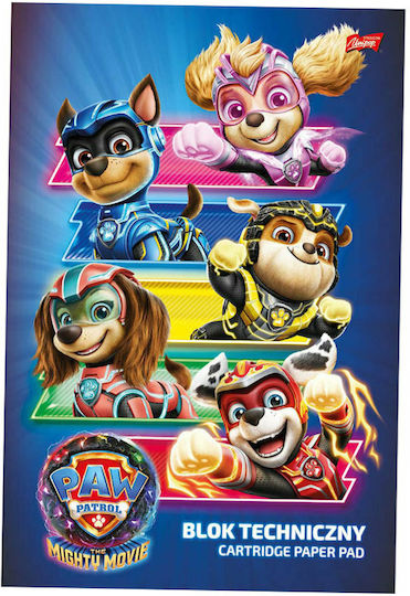 A4 Technischer Aquarellblock 10 Stück Paw Patrol