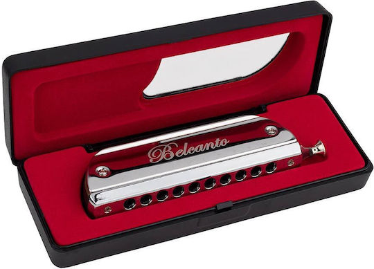 Hrm40cro Belcanto Chromatic Harmonica