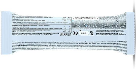 QNT Protein Joy Bar with 38% Protein & Flavor Vanilla Crisp 60gr