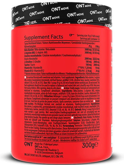 QNT Pump RX 300gr Red Fruits