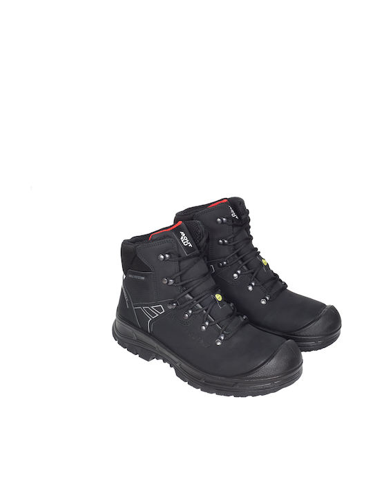 Aboutblu Safety Boots Black S7S with ESD Certification