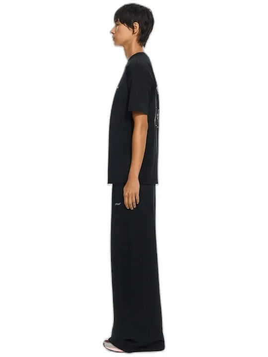 Γυναικείο T-shirt Floral Black Balsam Green