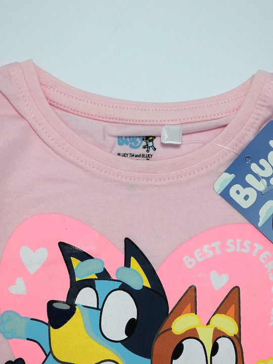 Kids Long-Sleeved Pink Top