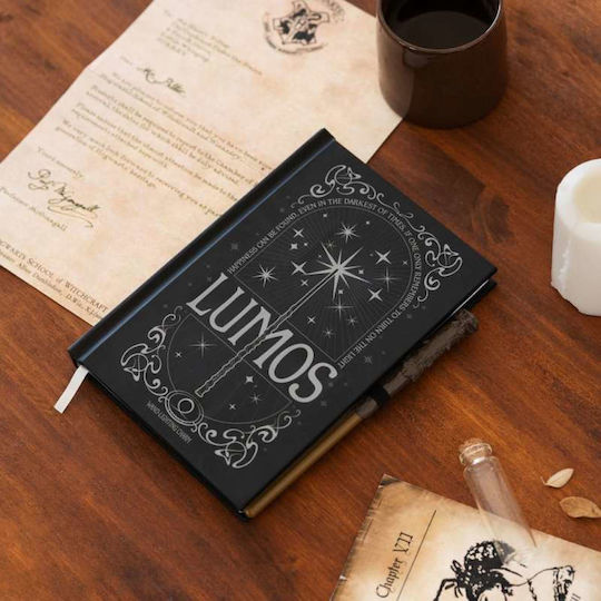 Grupo Erik Harry Potter Lumos Maxima Бележник A5 Сив