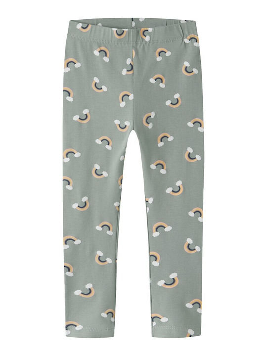Kids Set with Leggings Winter 2 Pieces Khaki