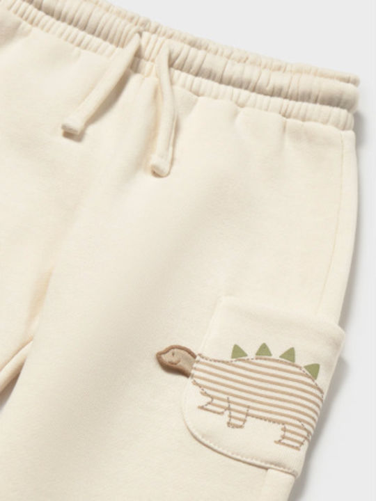 Mayoral Kids Sweatpants Beige