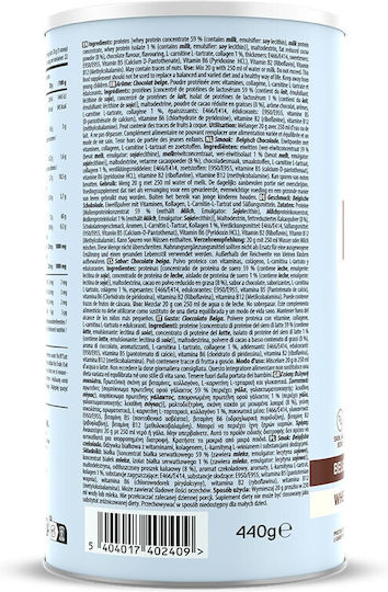 QNT Easy Body Skinny Protein Protein Molke mit Geschmack Belgische Schokolade 450gr
