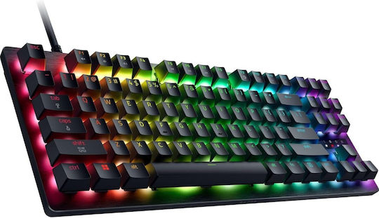 Razer Huntsman V3 Visuelles Gaming-Tastatur Tenkeyless mit RGB-Beleuchtung (Englisch US)