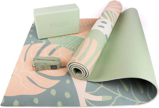 Myga Στρώμα Γυμναστικής Yoga Πράσινο