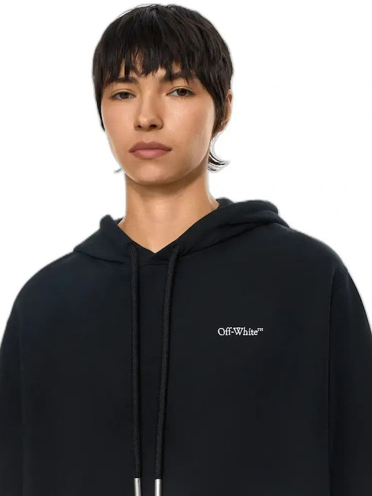 Damen Sweatshirt mit Kapuze Schwarz