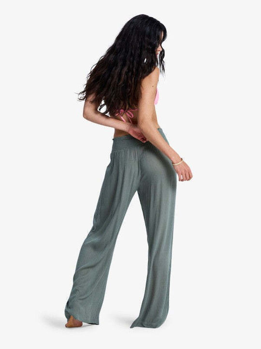Roxy Along Sunset Women's Beachwear Pants Agave Green