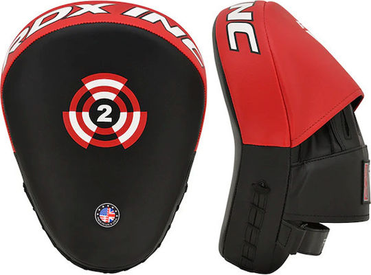 RDX T1 Gebogene Boxsack PAO-Pad Kampfsportziele 2Stücke Rote