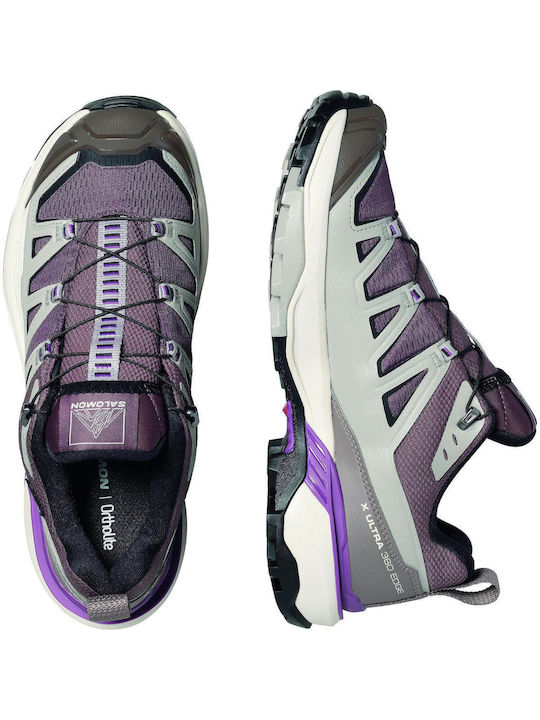 Salomon X Ultra 360 Edge Gtx Дамски Планински Обувки Водоустойчиви с Мембрана Gore-Tex Лилави