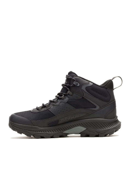 Merrell Strike 2 Мъжки Планински Боти Водоустойчиви с Мембрана Gore-Tex Черни