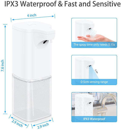 Desinfektionsspender Kunststoff mit Automatischem Dispenser