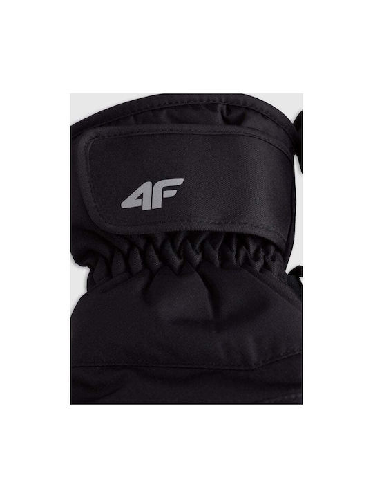 4F Women's Ski & Snowboard Gloves Black