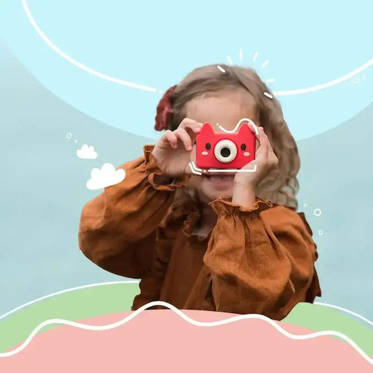 Fox Kids Camera 12MP Red