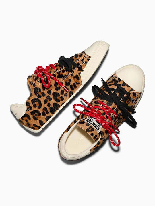 Chuck Taylor Lo Дамски Сникърси Леопард