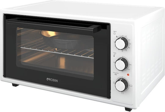 Robin Electric Countertop Oven 45lt No Burners White
