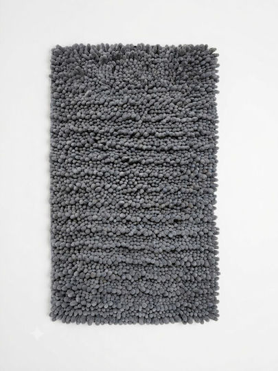 Covoraș Antiderapant De Baie Bubble Walk 100-1780-4 Antracit 60x90 cm
