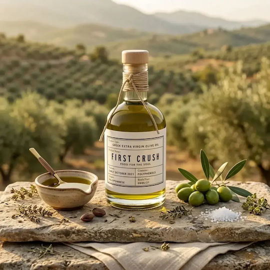 Sellas First Crush Food For The Soul Extra Virgin Olivenöl 250ml