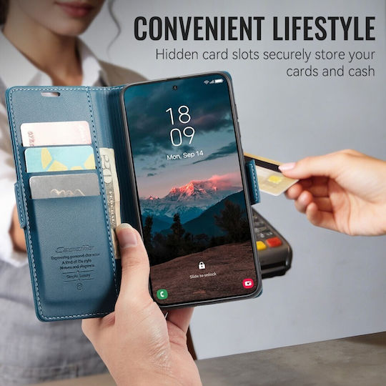 Caseme 023 Luminus Wallet Μπλε (Xiaomi 17T)