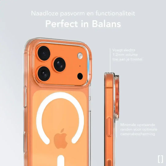 Nekit Задна Корица Пластмаса 1.2мм Прозрачен (iPhone 17 Pro Max)