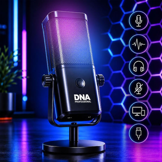 DNA Gamemic 2 Set Microfon USB De Birou Pentru Studiou