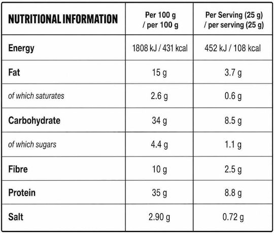 Inlead Nutrition Hochprotein Tortilla-Chips 50g Paprika