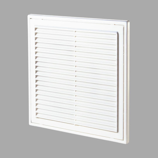 Vents Περσίδα Εξαερισμού 25x25cm Τετράγωνη
