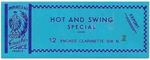 Rigotti Hot & Swing Καλάμια Κλαρίνου No.1.5 (κουτί 12 Τεμαχίων) Καλάμι 12τμχ