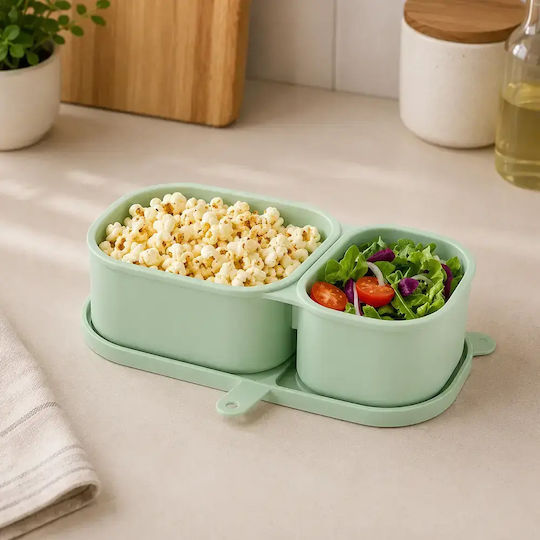 Pandaboo Silicone Orange Lunch Box Pandaboo Silicone Orange Lunch Box
