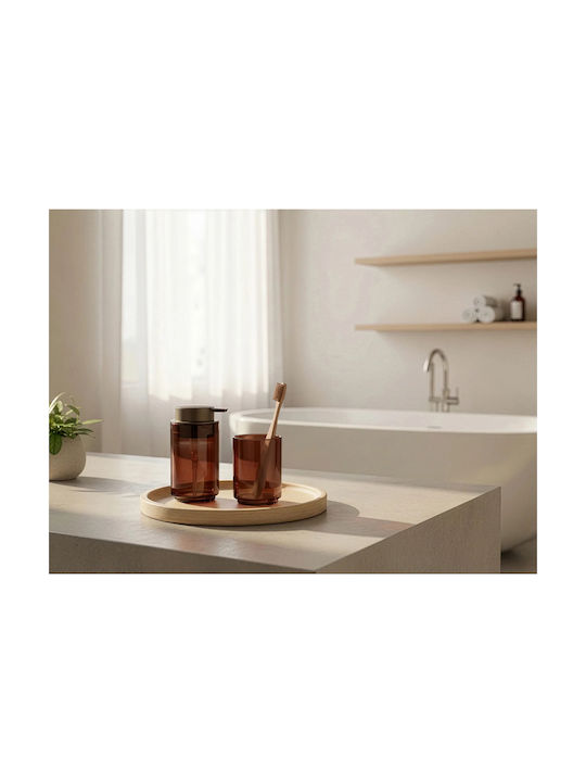 Zone Denmark Getränkehalter Glas Braun