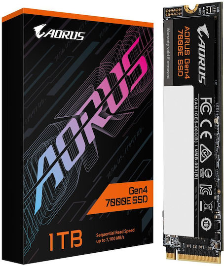 Gigabyte Aorus NVMe Gen4 SSD 1TB Тип M.2 С Връзка PCI Express 3.0