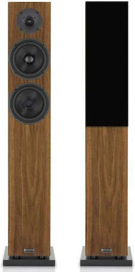 Audio Physic Classic 8 Ζεύγος Ηχείων Hi-Fi Δαπέδου 50W 2.5 Δρόμων Καρυδιά