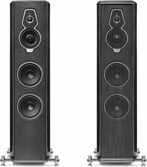 Sonus Faber Homage Serafino G2 18107-3192 Paar Hi-Fi Lautsprecher Boden 50W 3.5 Anzahl von Fahrern Gray