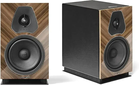 Sonus Faber Lumina II Amator 18454-3539 Paar Hi-Fi Lautsprecher Buch selbst 150W 2 Anzahl von Fahrern B18xT26.3xH30.4cm. Walnut High Gloss