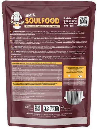 Lucky Jim Soulfood Hundeleckerei mit Huhn, Reis und Karotte 300gr