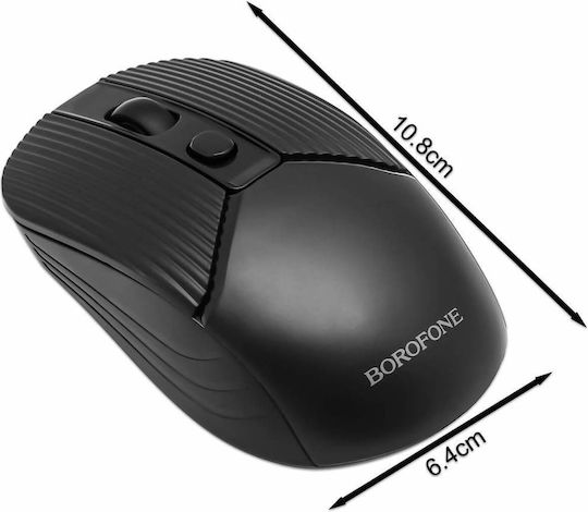 Borofone BG5 Ασύρματο Ποντίκι Μαύρο