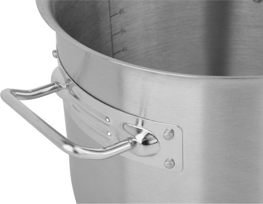 Yato Βαθιά Ανοξείδωτη Κατσαρόλα 27lt / 38cm