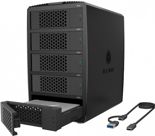 Icy Box Hard Drive Case for SATA III with SATA Connection