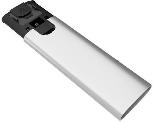 Natec Rhino Hard Drive Case for M.2 SATA III NVME with Type-C Connection in Silver Color