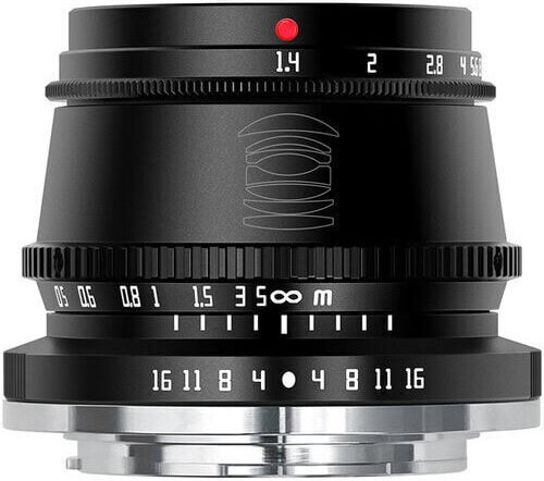 TTArtisan Crop Kameraobjektiv 35mm F/1.4 Festbrennweite für Nikon Z Mount Black