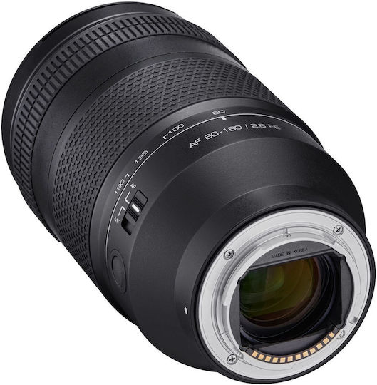 Samyang Obiectiv Foto AF 2,8/60-180 FE Fix pentru Sony FE Mount Negru