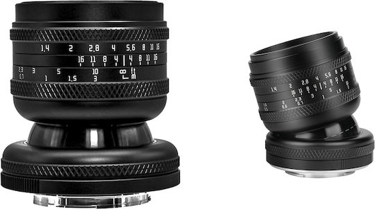 AstrHori Full Frame Camera Lens 50mm F/1.4 Tilt-Shift for Sony E Mount Black